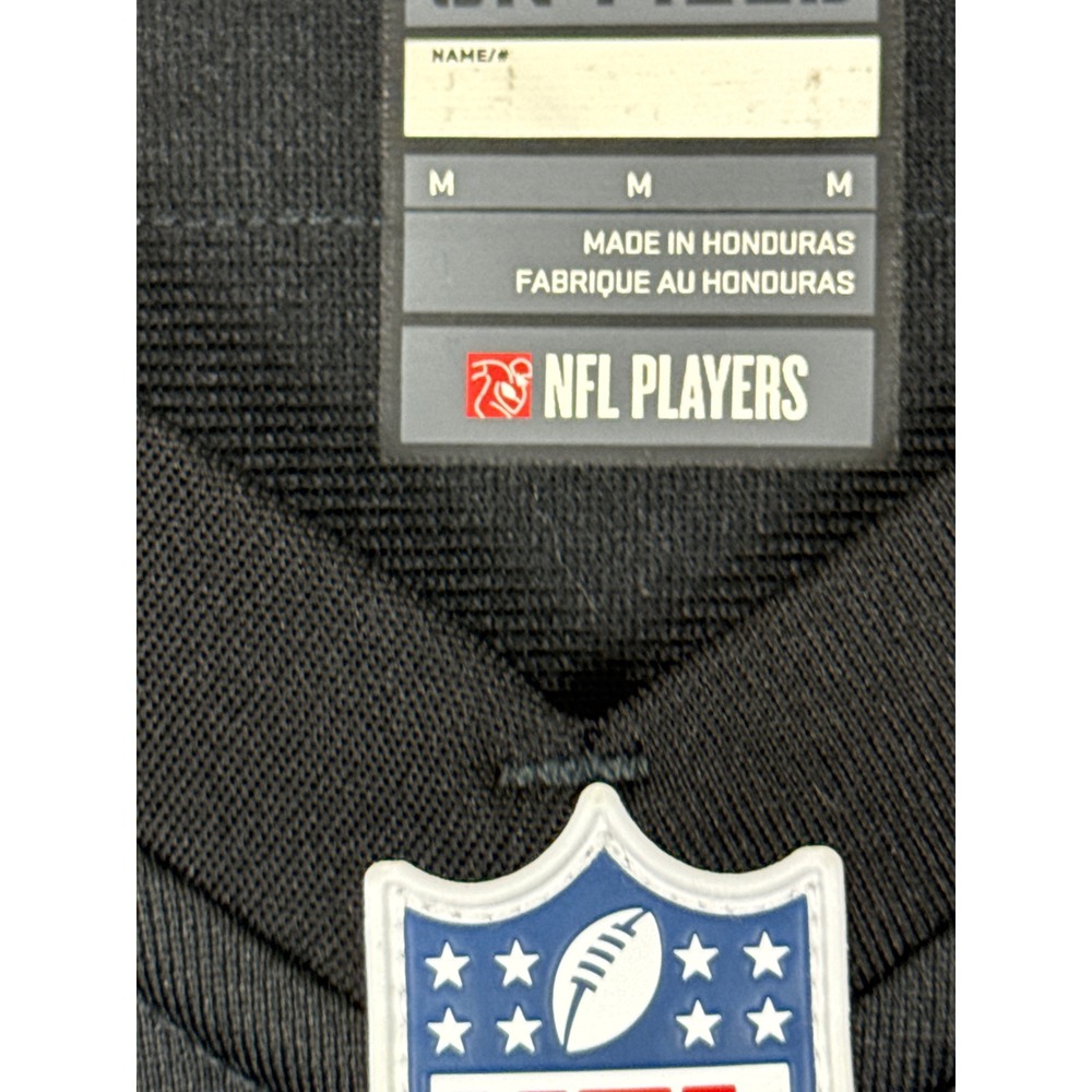 Nike NFL Oakland Raiders Derek Carr 4 Jersey Black Mens Medium Las Vegas - Picture 7 of 14